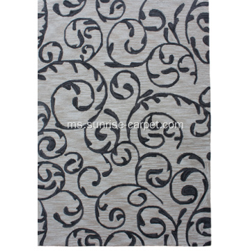 Reka bentuk Popular Hand Hooked Carpet